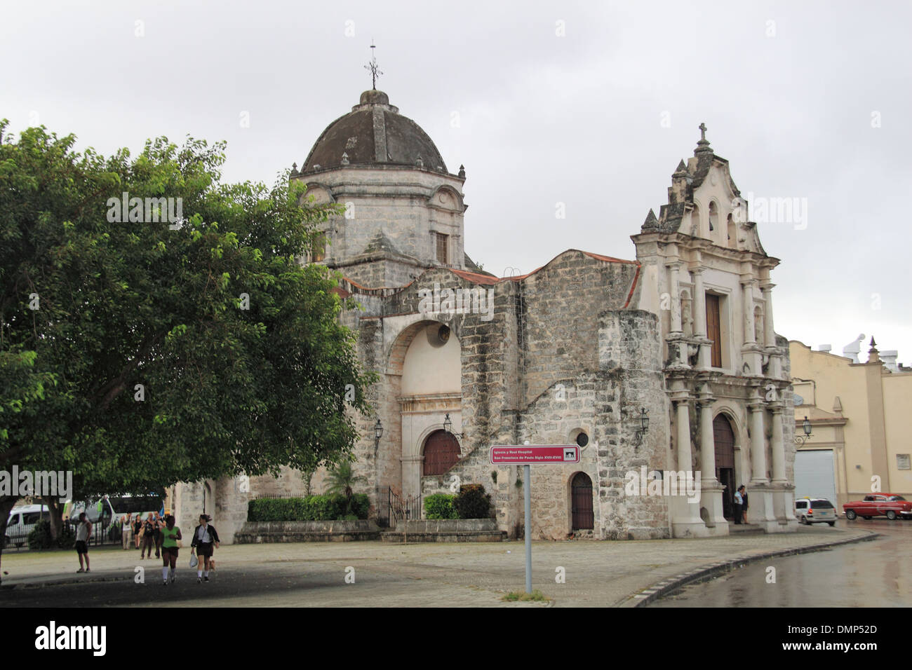 Iglesia de San Francisco de Paula, Old Havana (La Habana Vieja), Cuba, Caribbean Sea, Central America Stock Photo