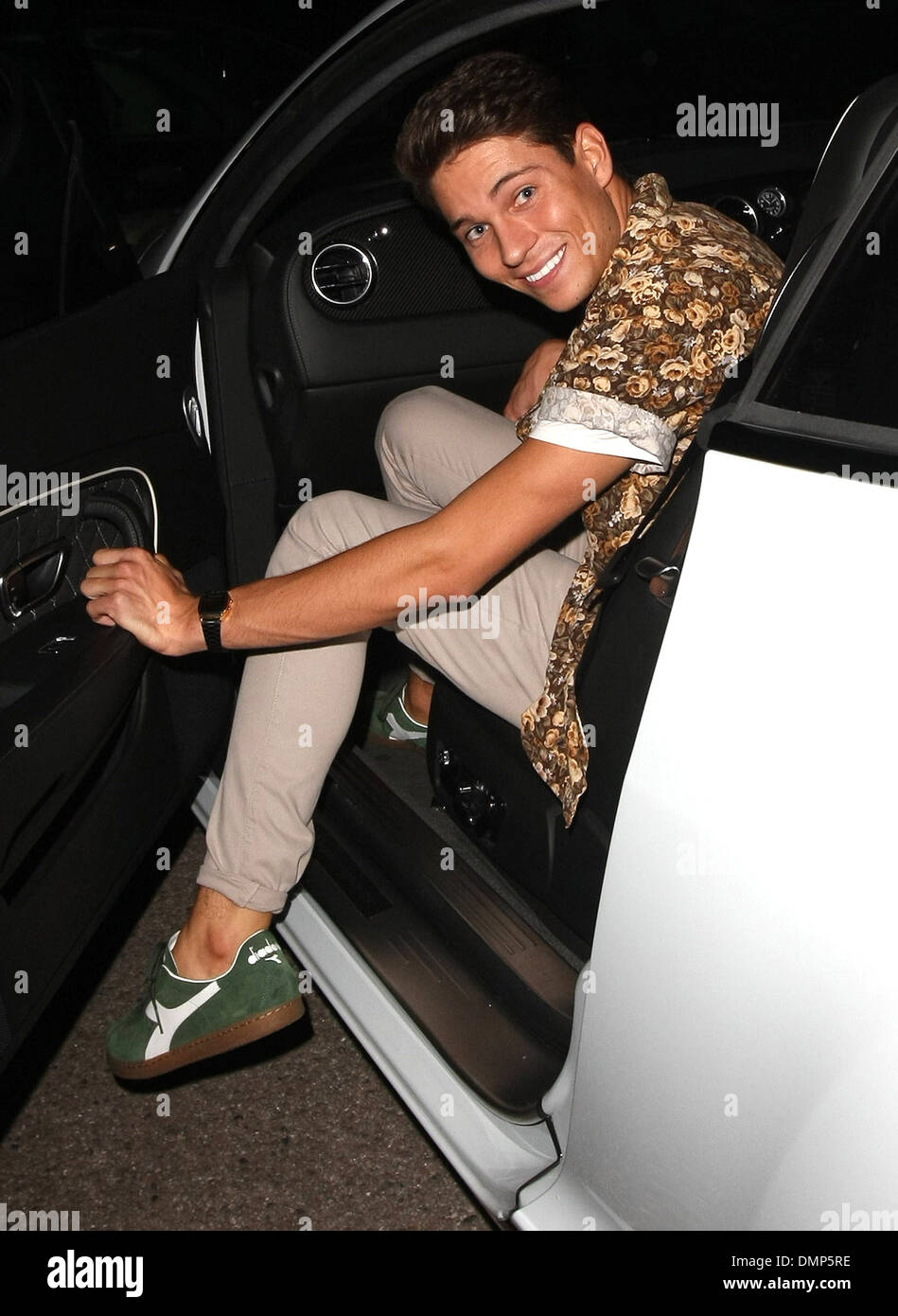 Joey Essex outside Faces nightclub Essex, England - 10.08.12 Stock