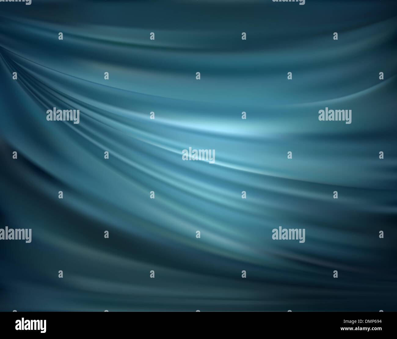 Blue abstract satin curtain background Stock Vector Image & Art - Alamy