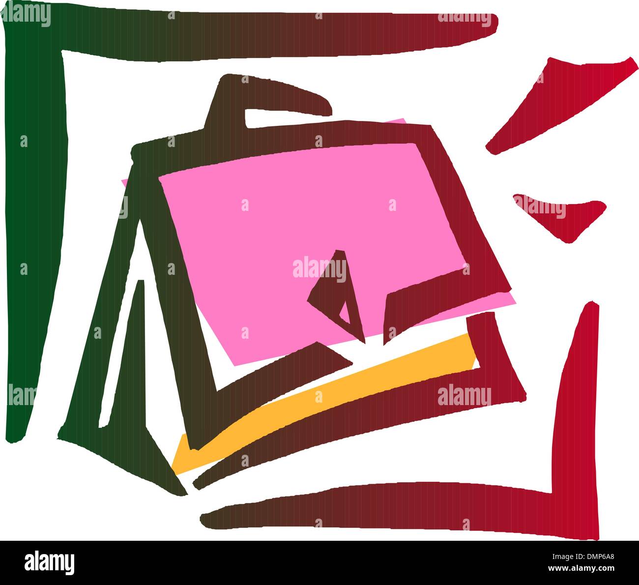 business bag - vector Stock Vector