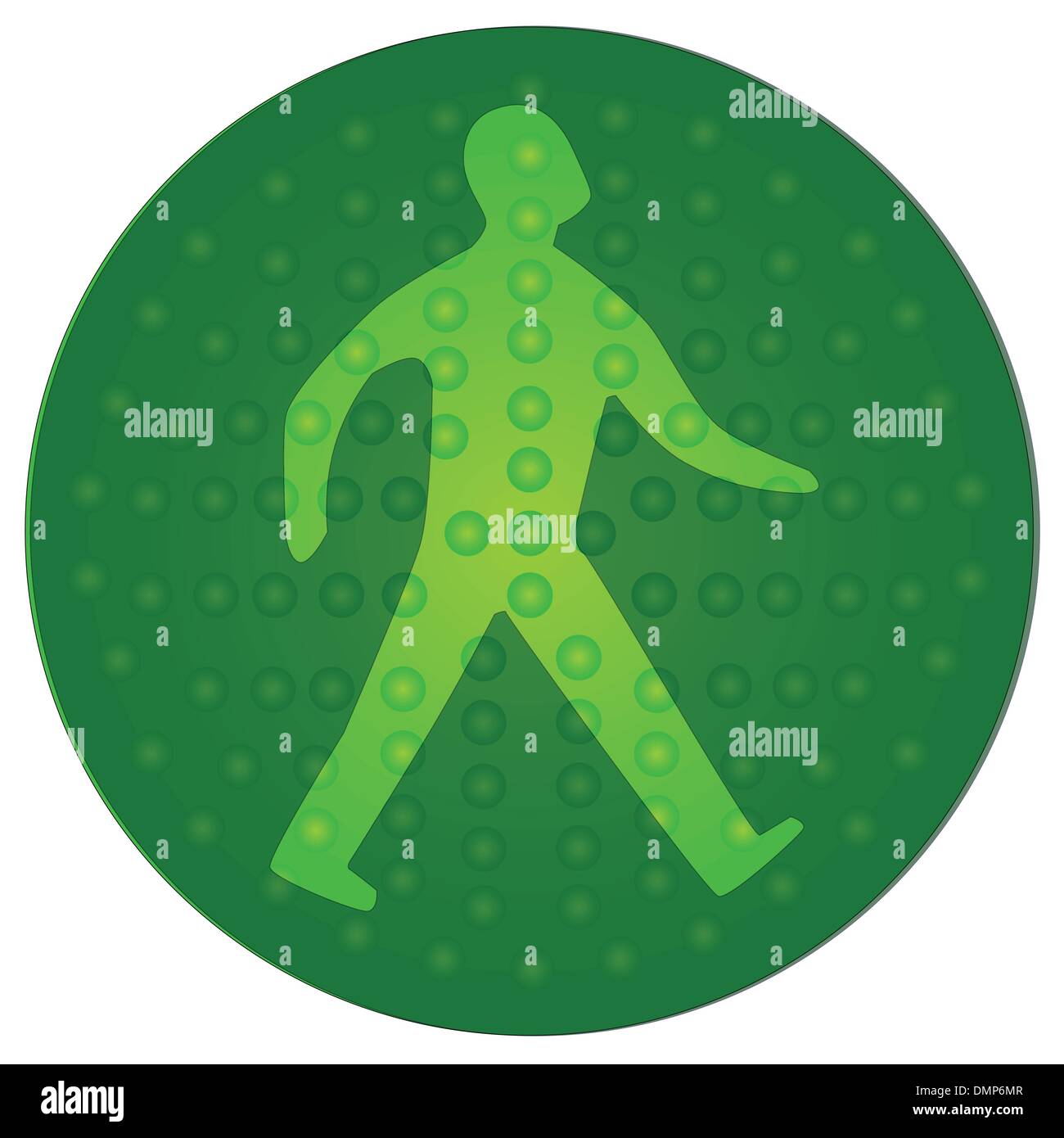 Walking Man Stock Vector