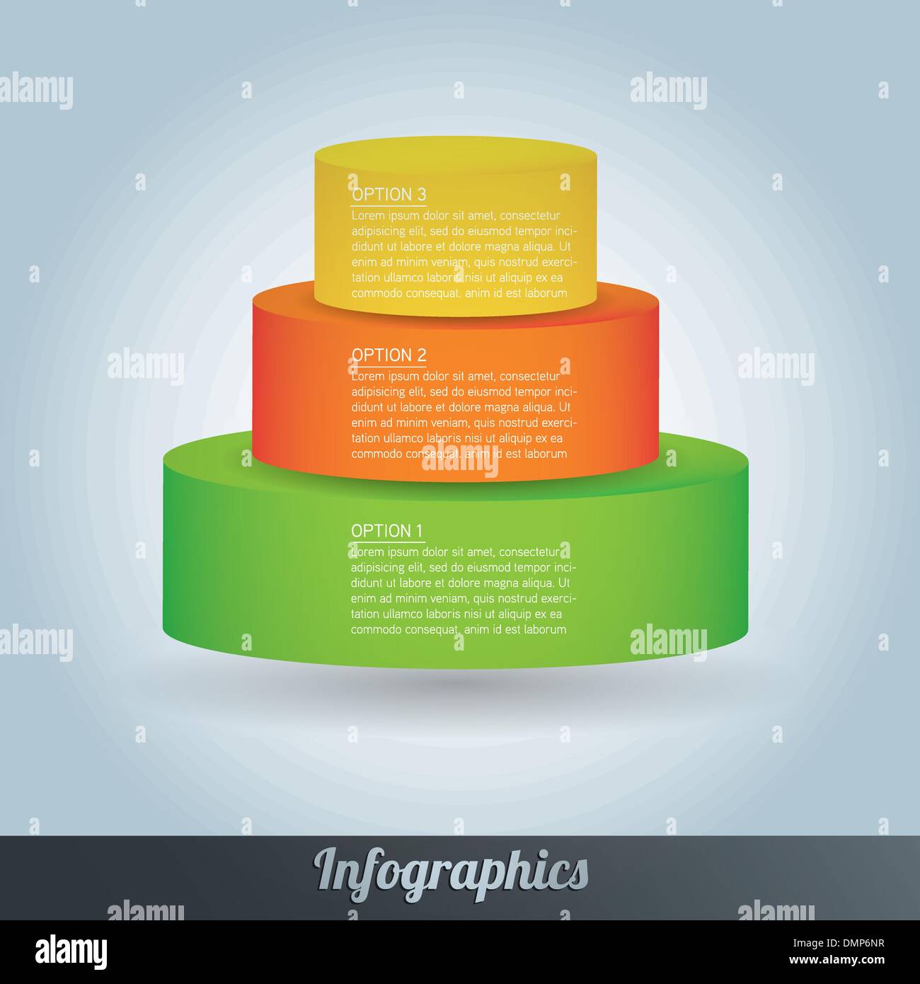 progress template vector Stock Vector