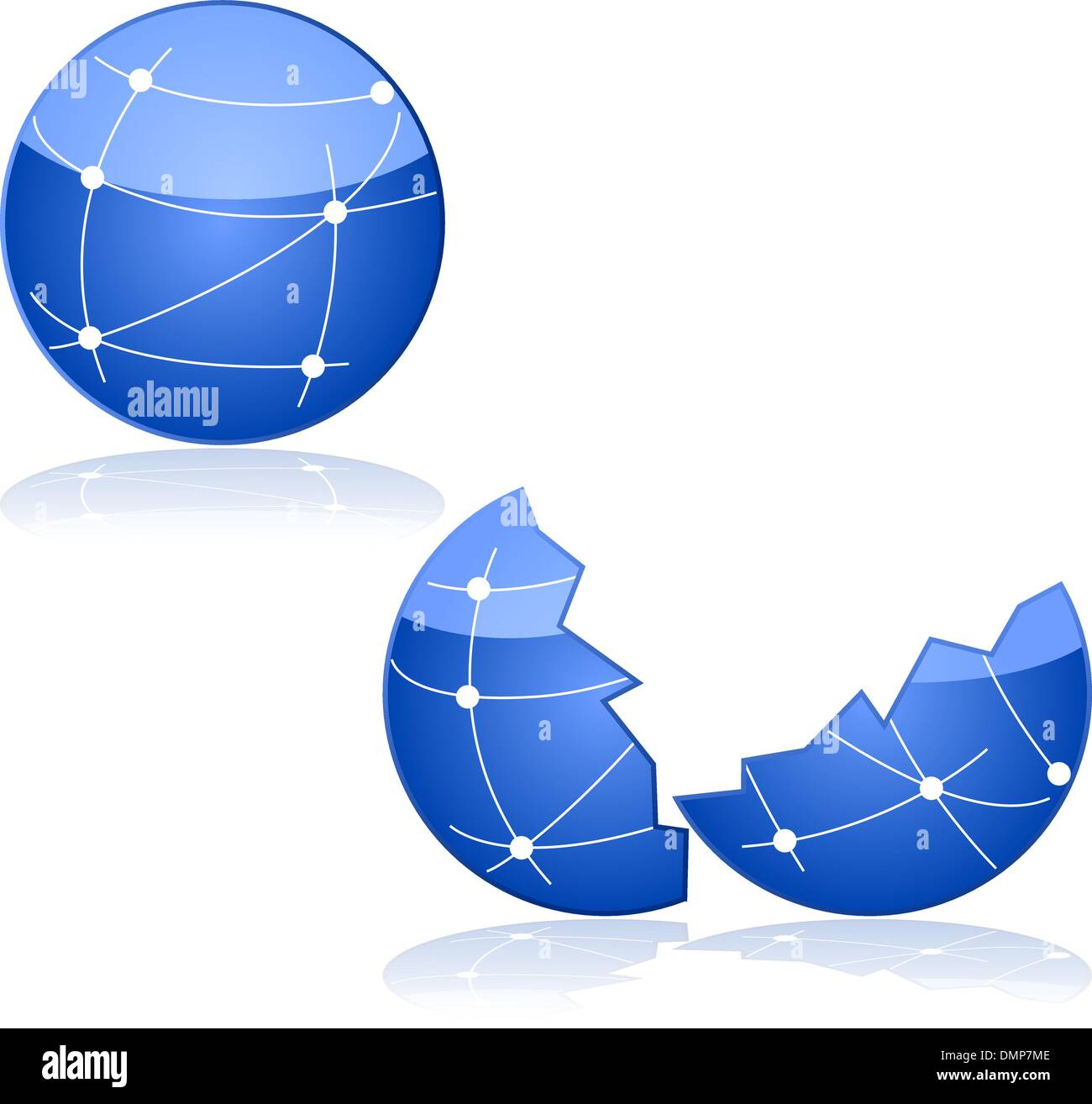 Poor network connectivity Stock Vector Images Alamy