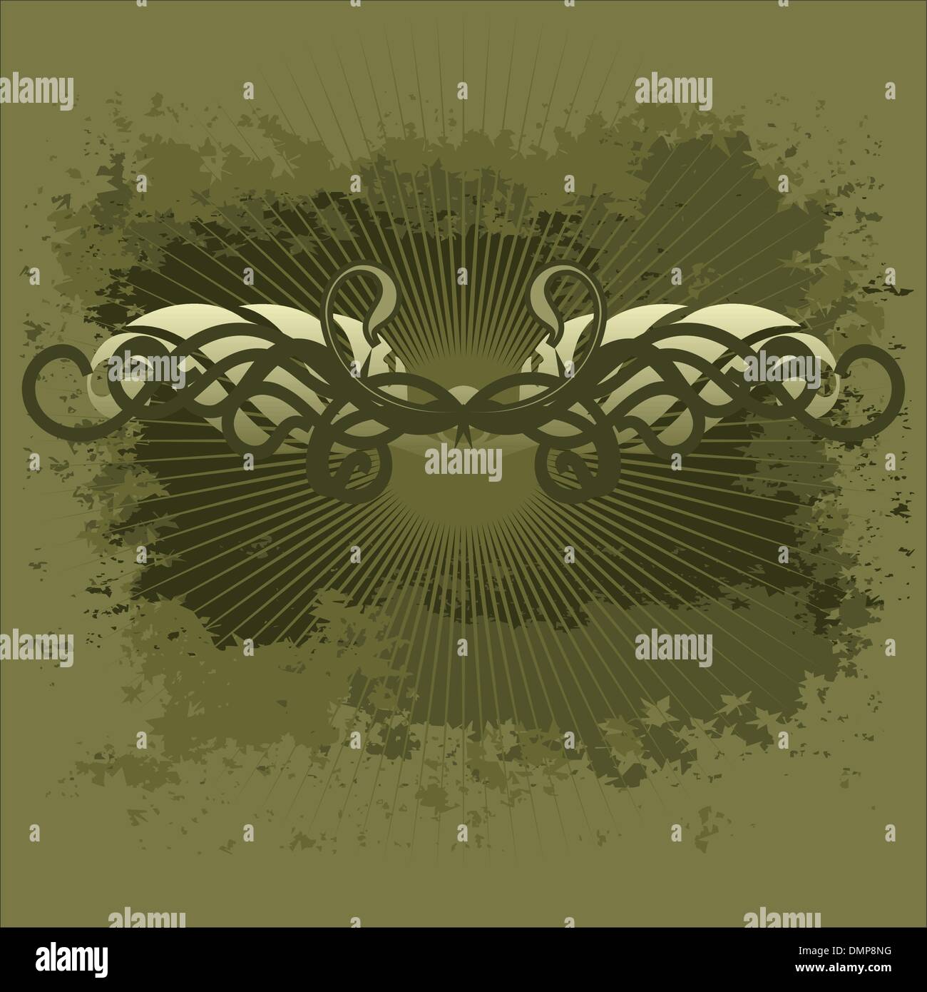Ornate floral shield background Stock Vector Image & Art - Alamy