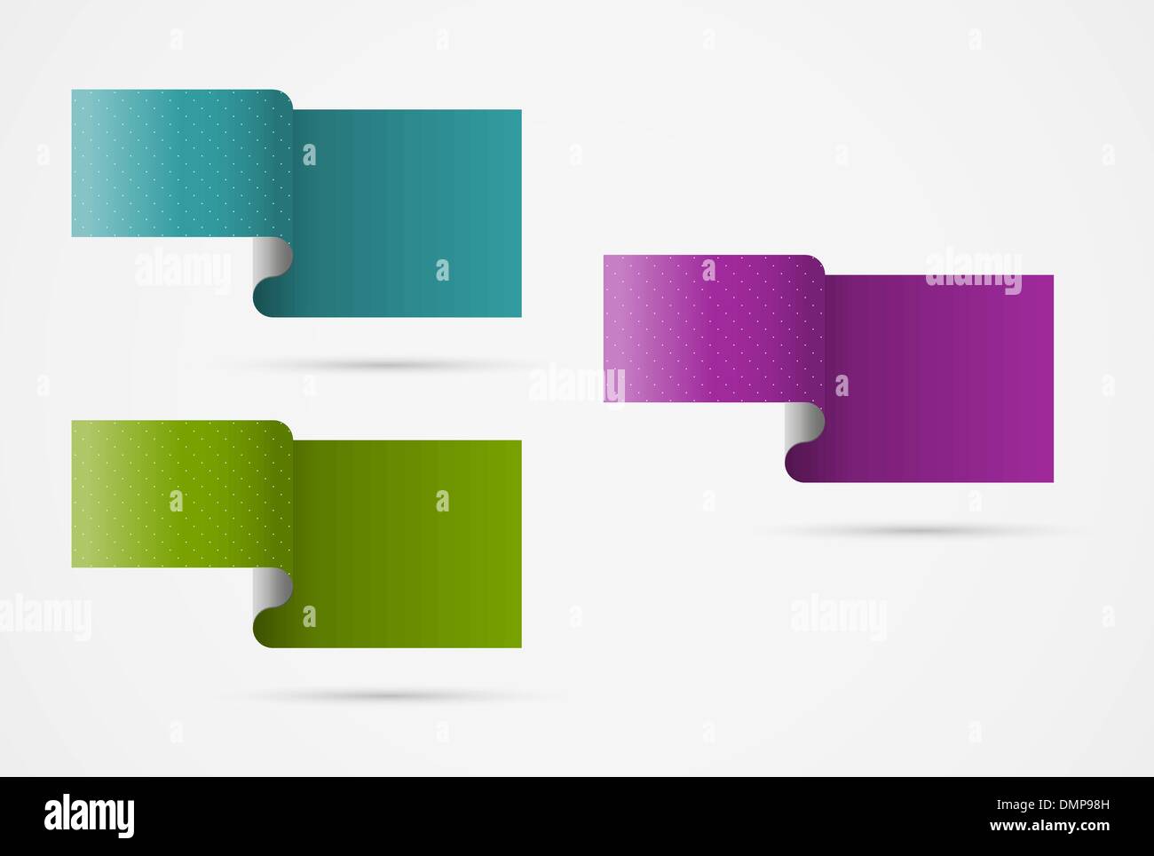 ribbon effect template Stock Vector Image & Art Alamy