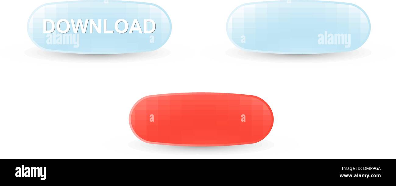 set of buttons Stock Vector Image & Art - Alamy