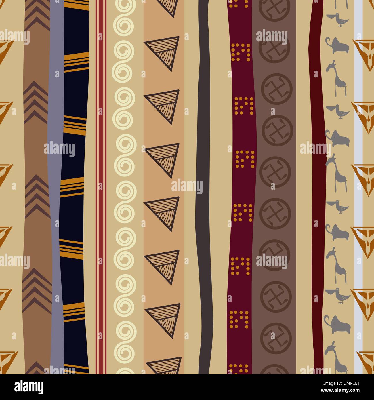 Seamless texture with animals motifs Stock Vector Image & Art - Alamy