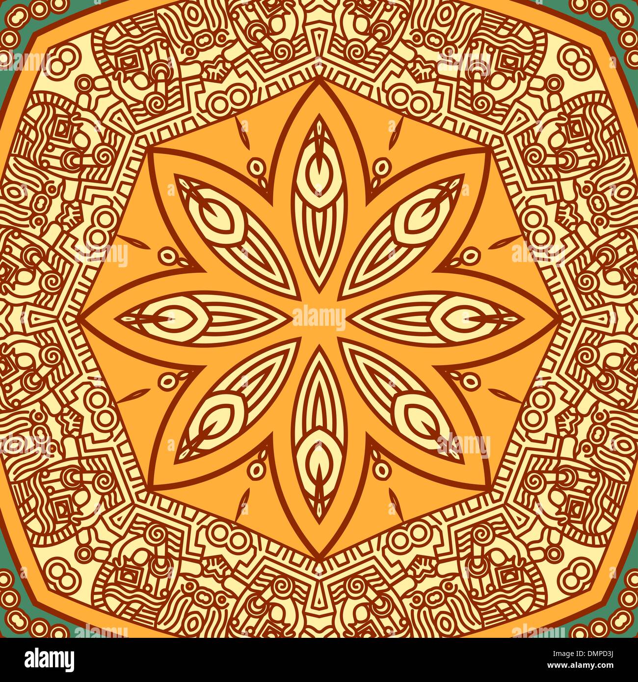 Vector round decorative design element Stock Vector Image & Art - Alamy