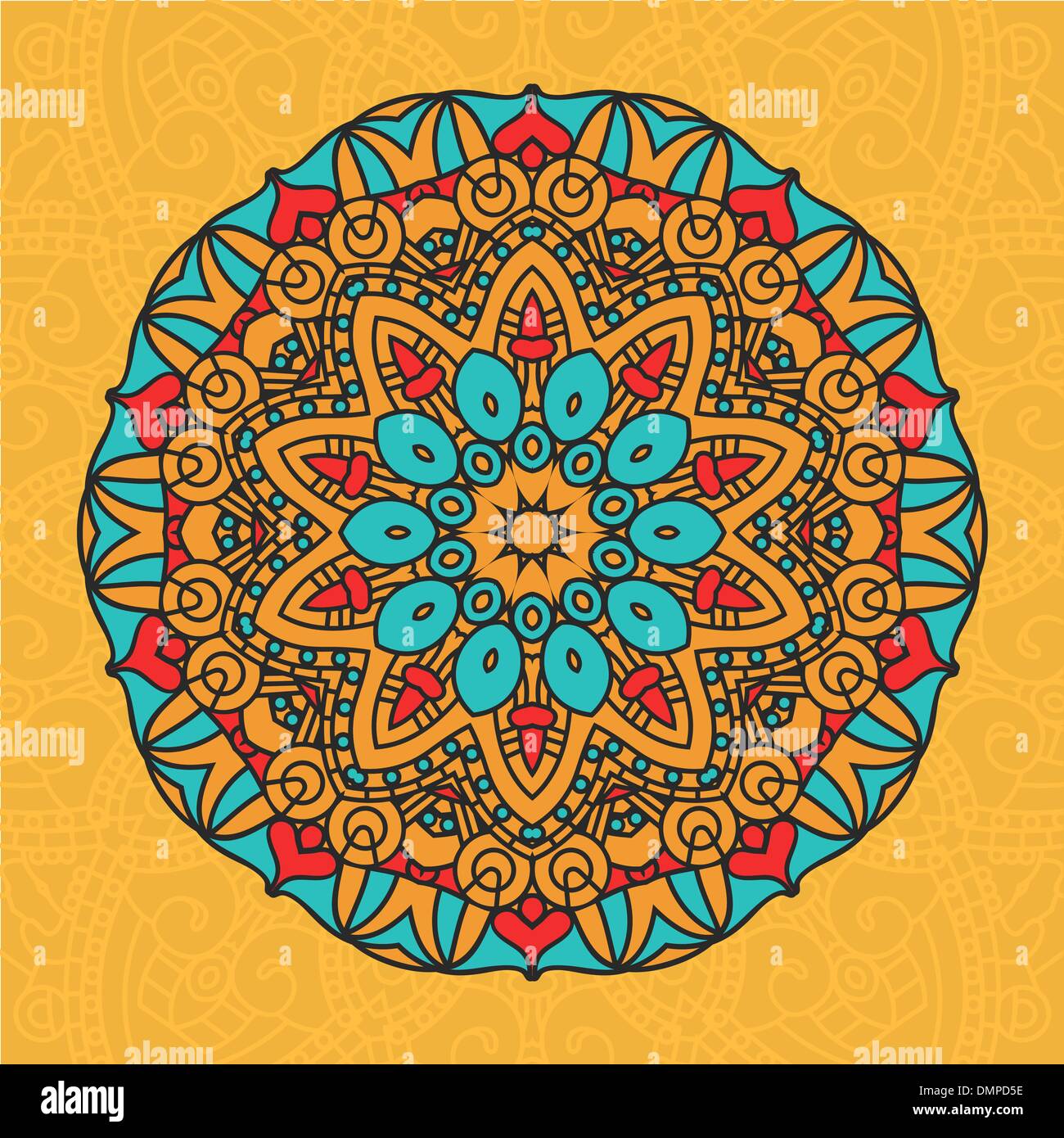 Vector round decorative design element Stock Vector Image & Art - Alamy