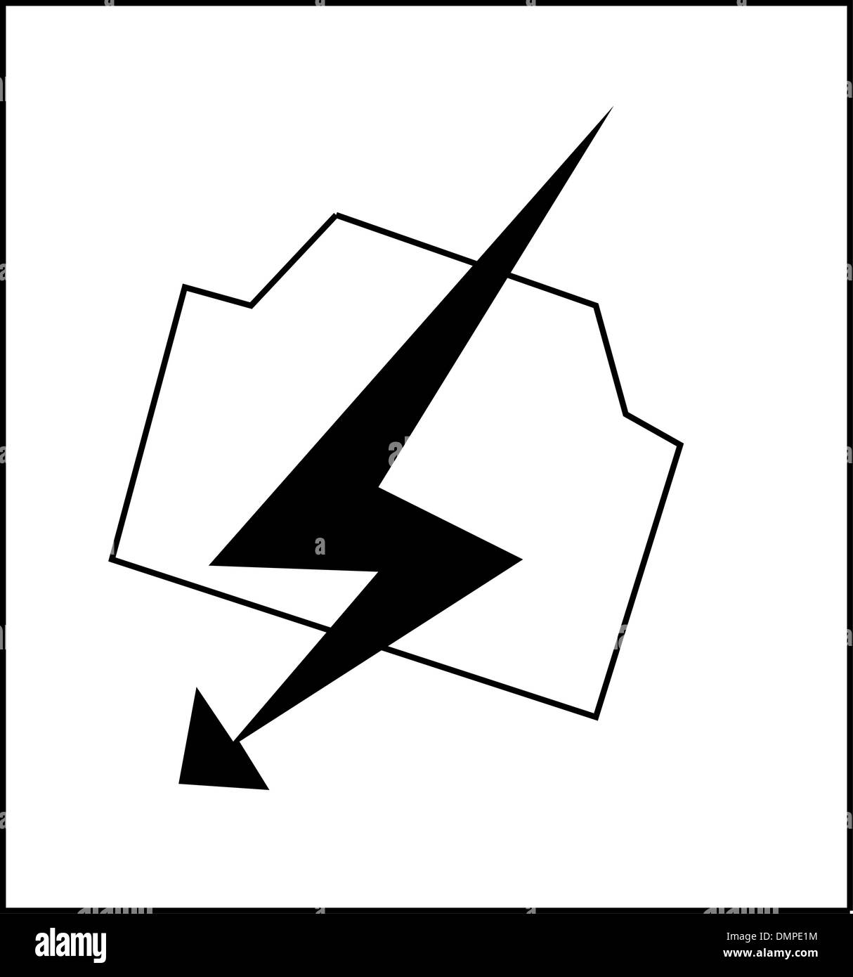 Lightning Symbol Stock Vector