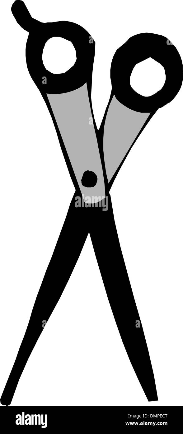 Black and white scissors Black and White Stock Photos & Images Alamy