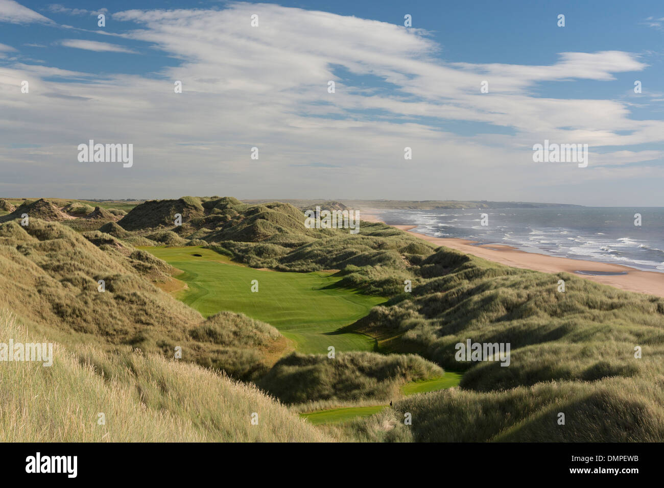 trump international golf course controversy menie estate aberdeen Stock Photo