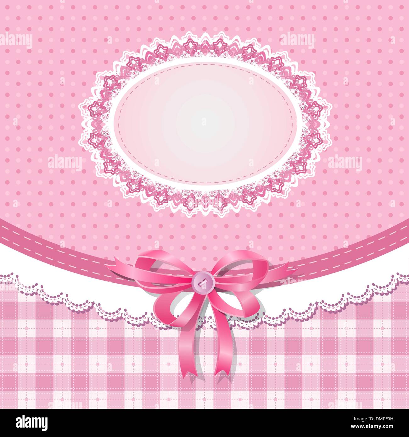 Baby shower for girl Stock Vector Image & Art - Alamy