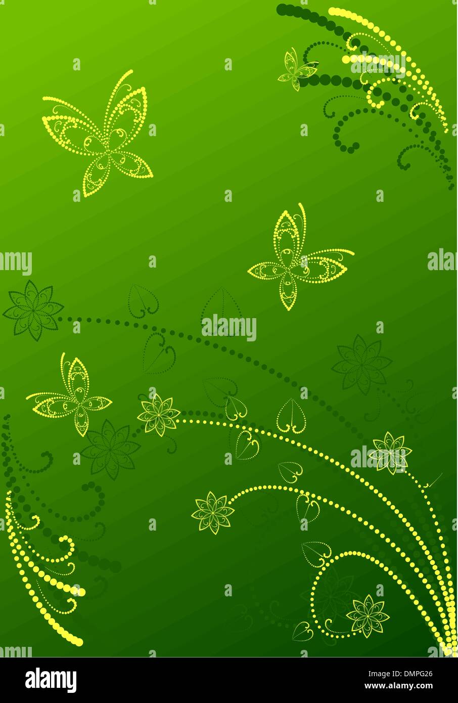 green Floral background Stock Vector Image & Art - Alamy