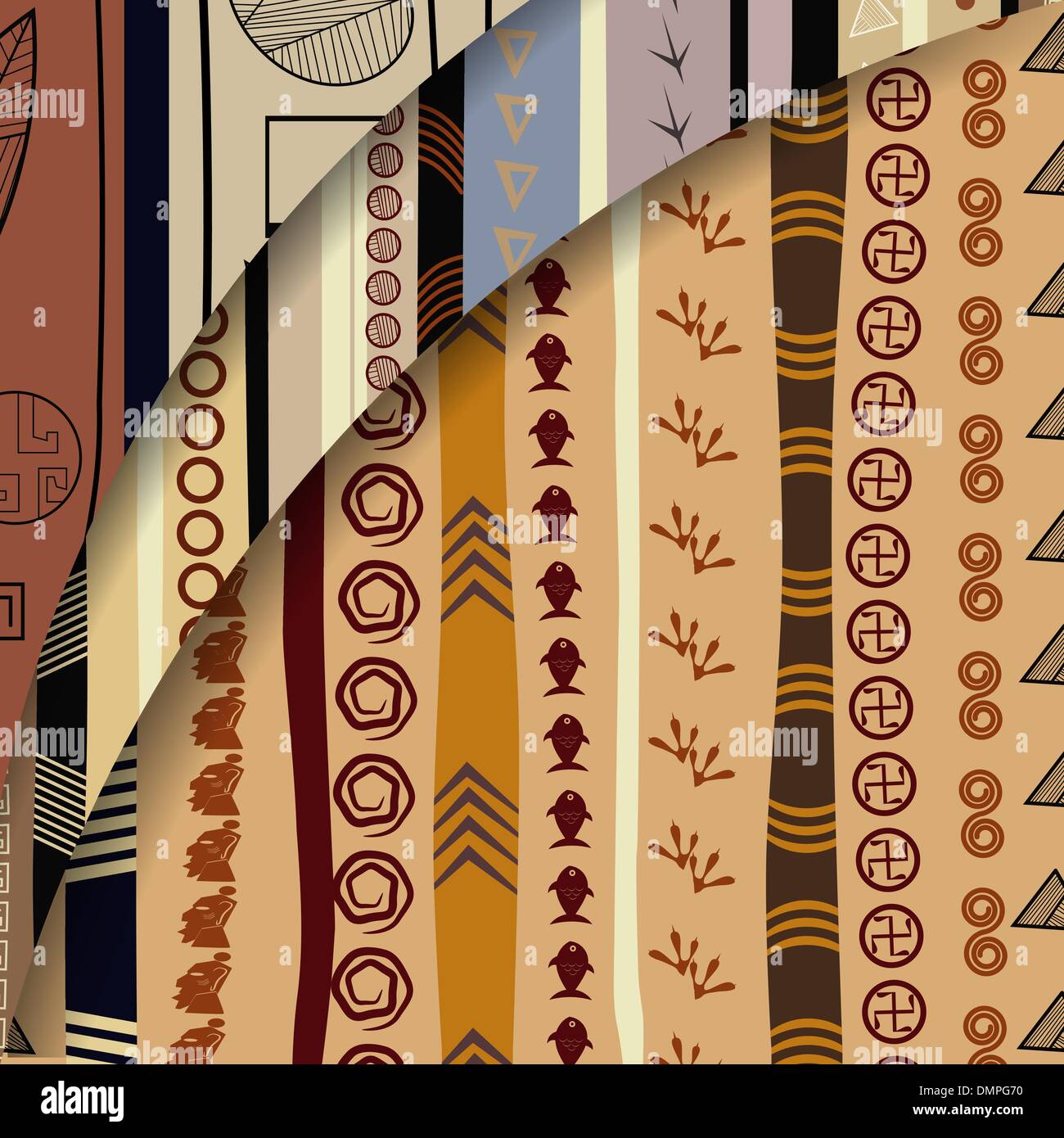 Background with African textures Stock Vector Image & Art - Alamy