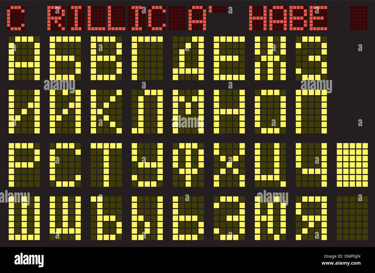 Cyrillic alphabet hi-res stock photography and images - Alamy
