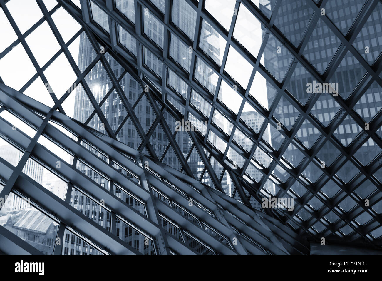 Abstract building construction Stock Photo