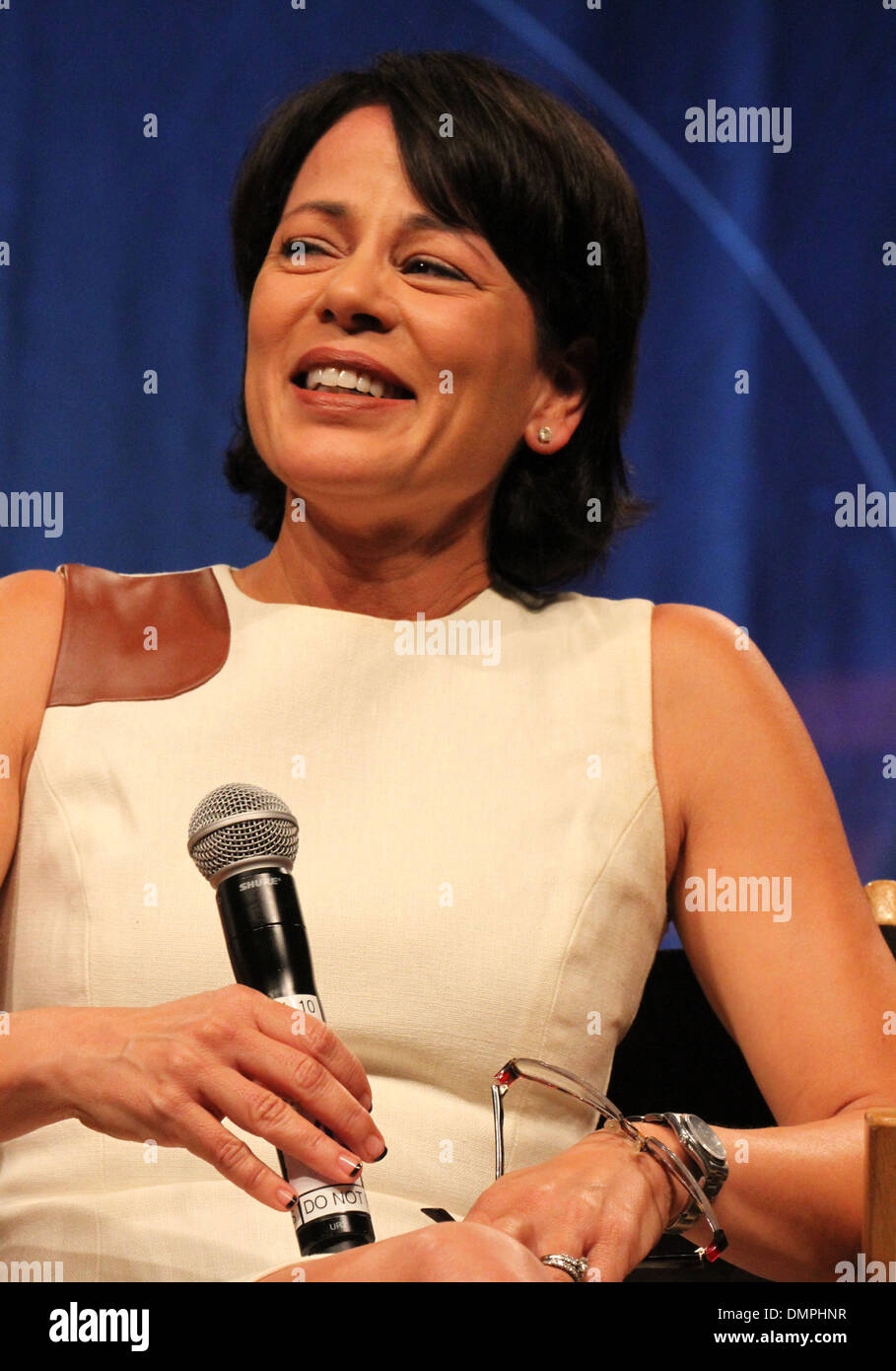 Roxann Dawson Star Trek: Voyager Reunion 2012 at Roddenberry Theatre at Rio All Suite Hotel and Casino Las Vegas Nevada - Stock Photo