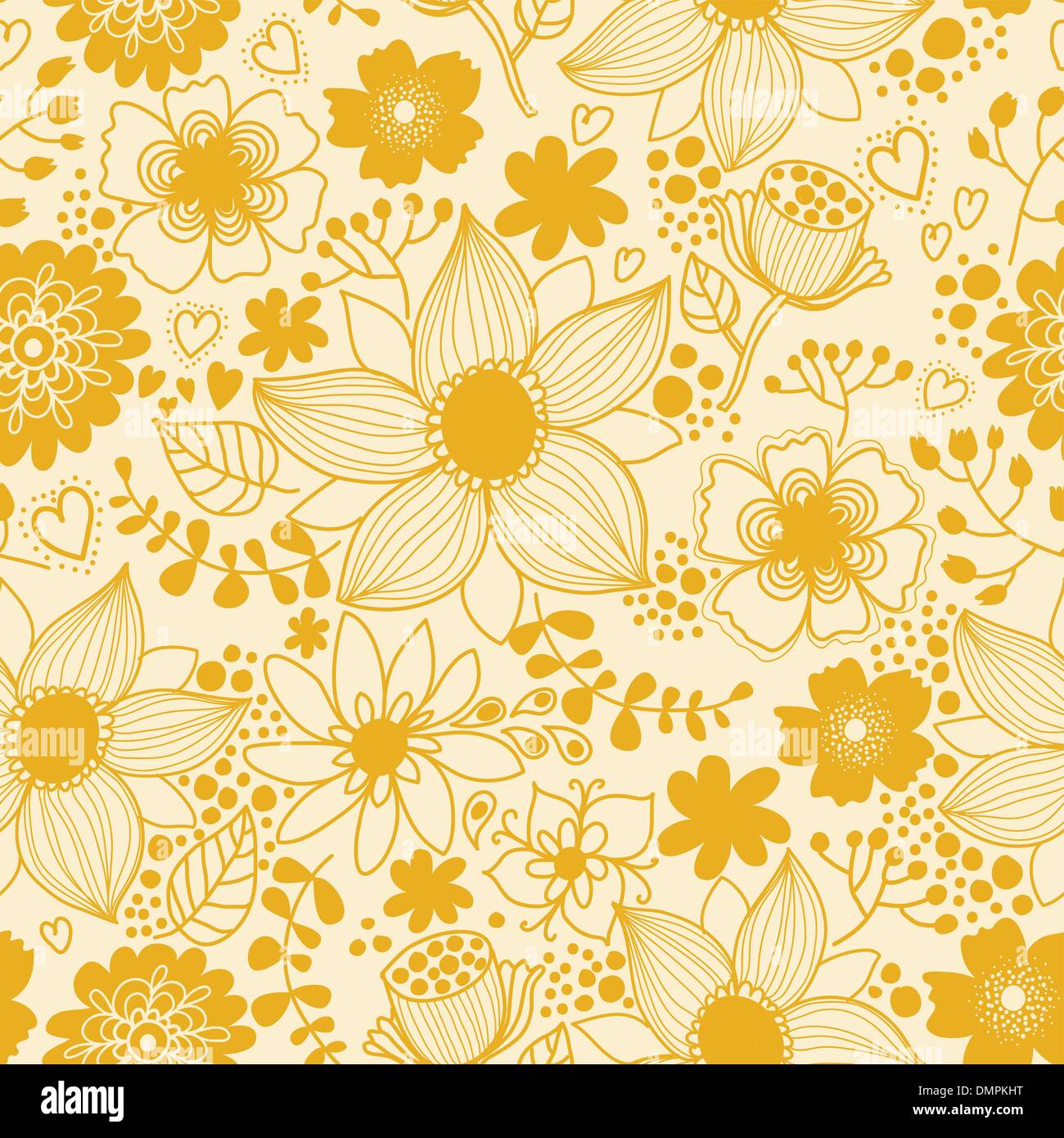 Seamless texture with flowers Stock Vector Image & Art - Alamy