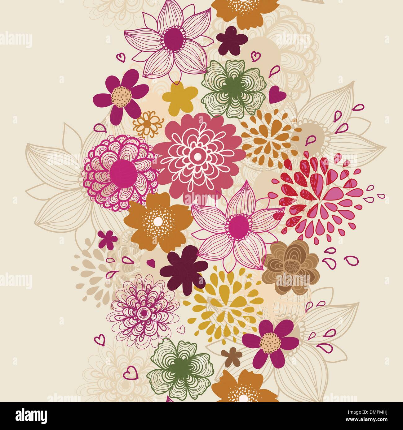 Vintage romantic background Stock Vector Image & Art - Alamy