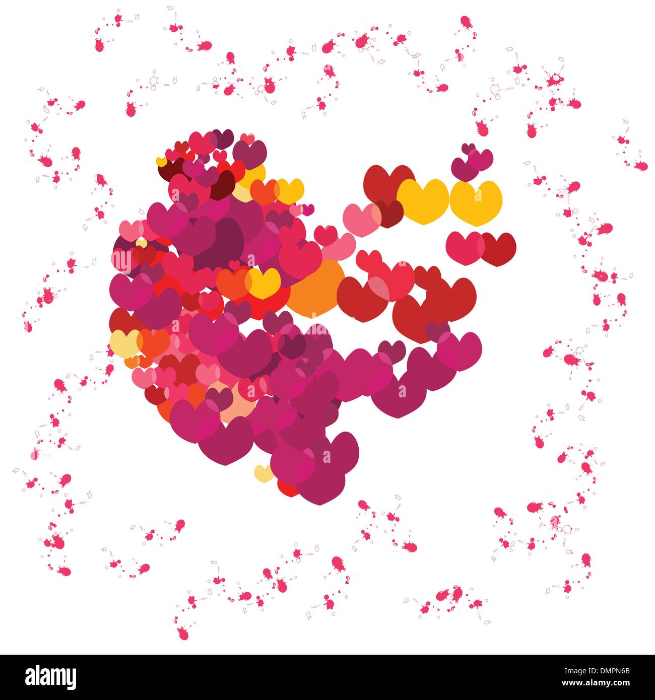 Vector valentine card Stock Vector Image & Art - Alamy