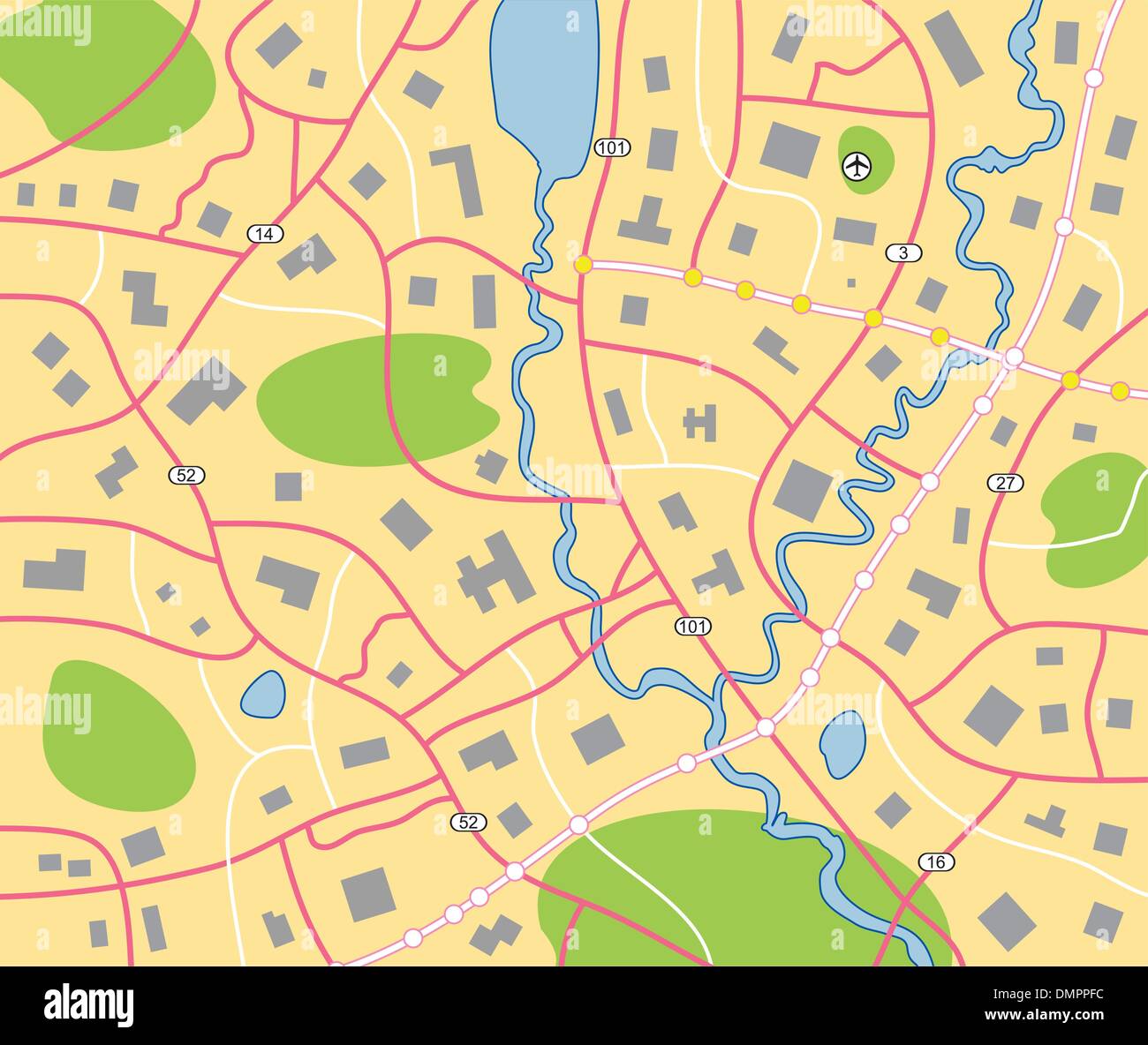 vector city map Stock Vector Image & Art Alamy