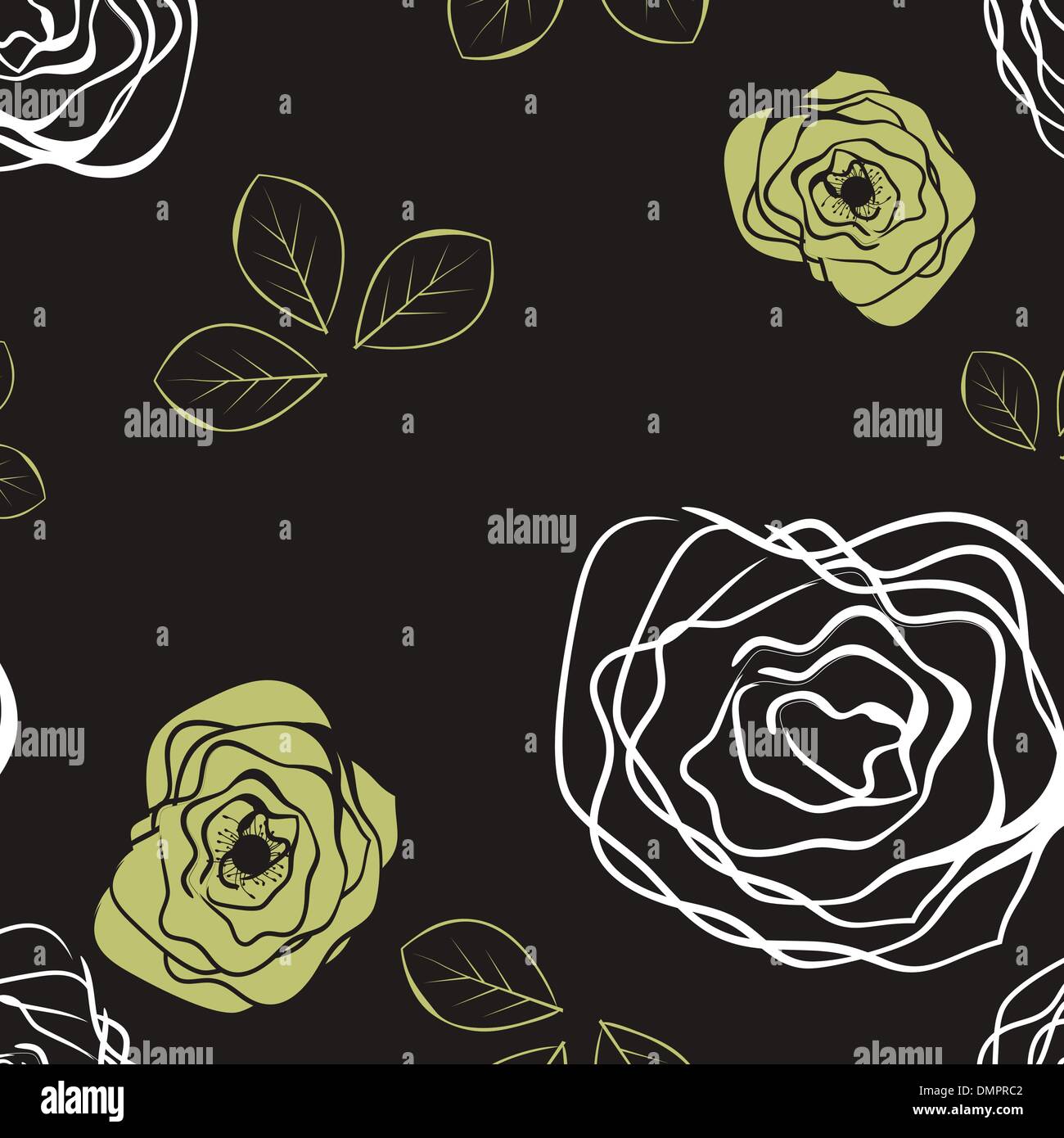 roses patterns,floral ,seamless pattern,vectors Stock Vector