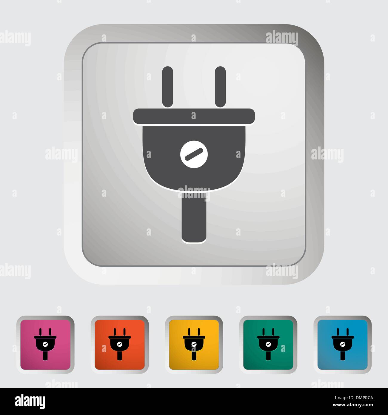 Power plug vector vectors hi-res stock photography and images - Alamy
