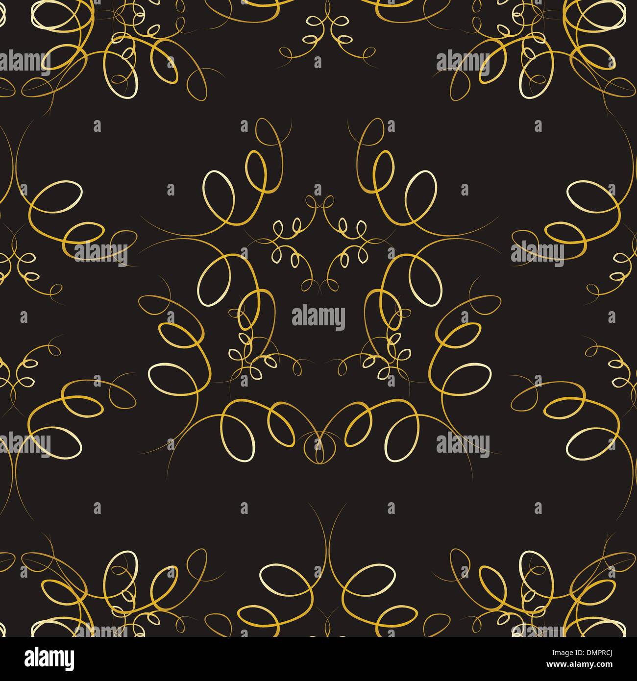 Abstract seamles vector background in victorian style Stock Vector