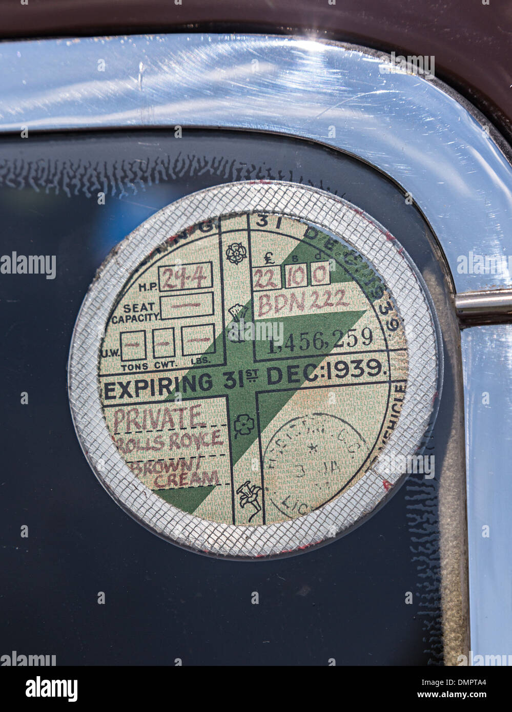 1969 CLASSIC VINTAGE TAX DISC Classic Car Vehicle Road Tax Disc Collectables Transportation