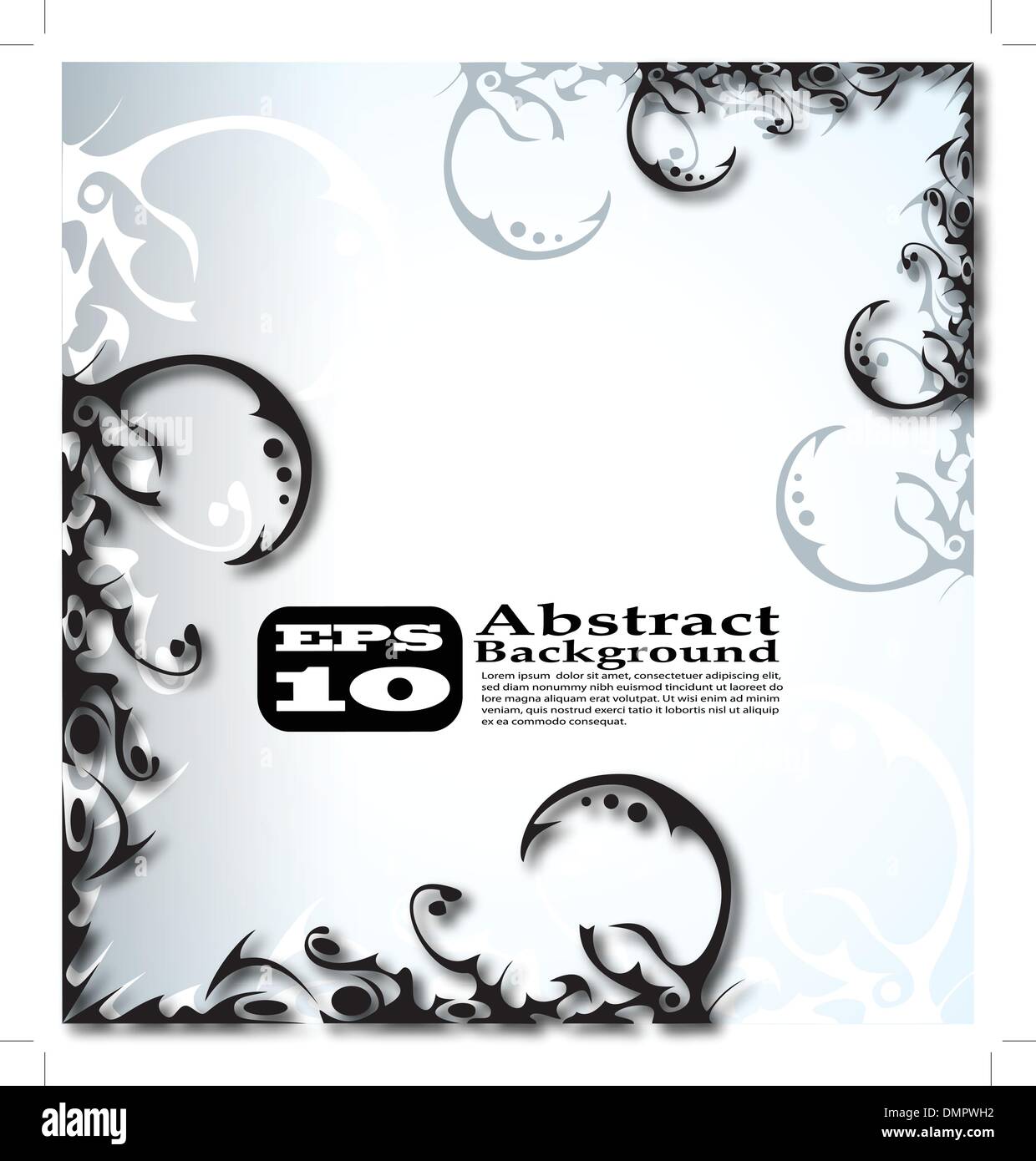 the abstract vector gothic background eps 10 Stock Vector