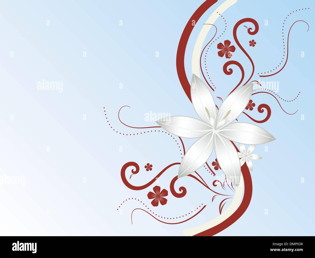 abstract floral background Stock Vector Image & Art - Alamy