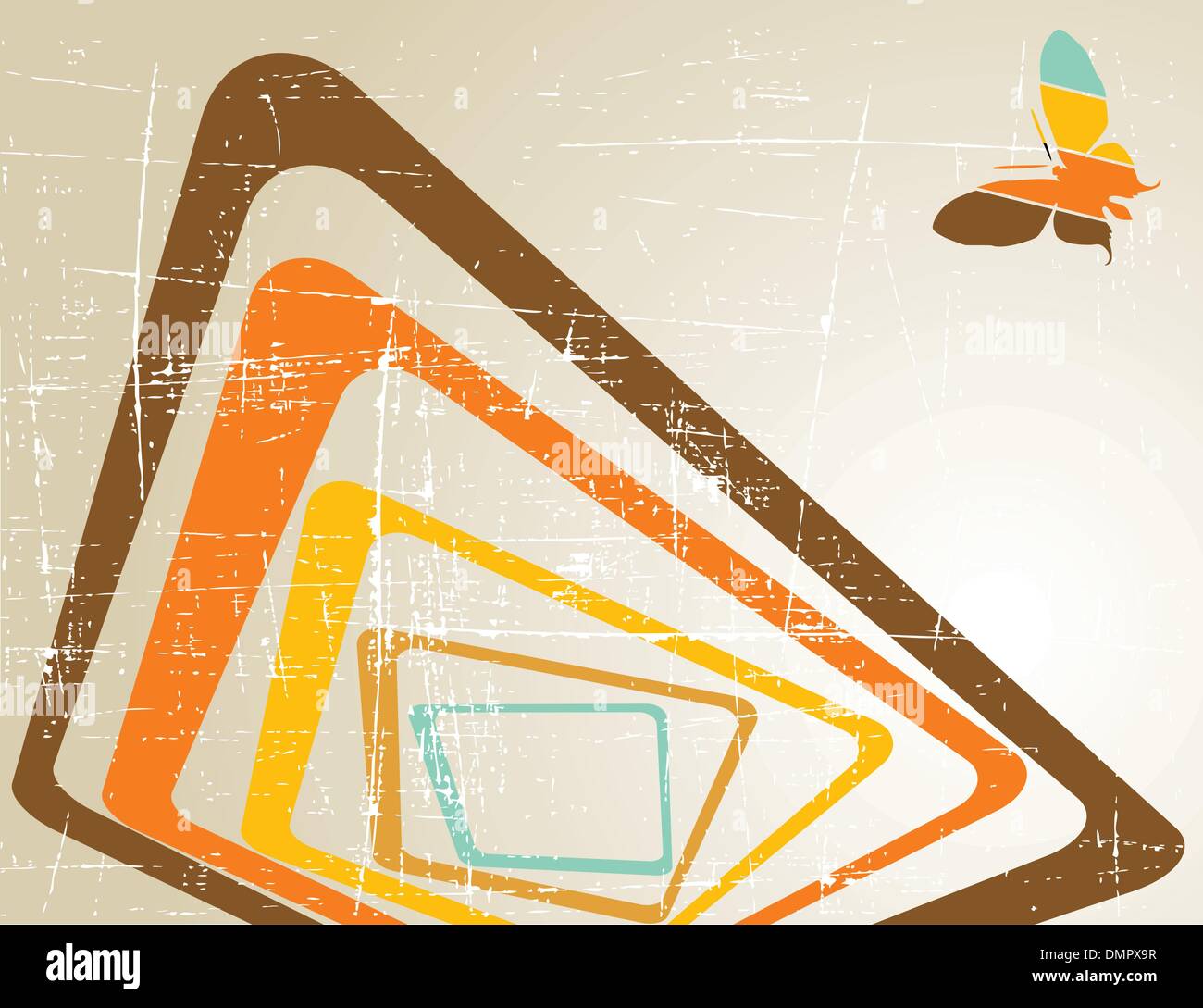 the vector retro grunge background Stock Vector Image & Art - Alamy