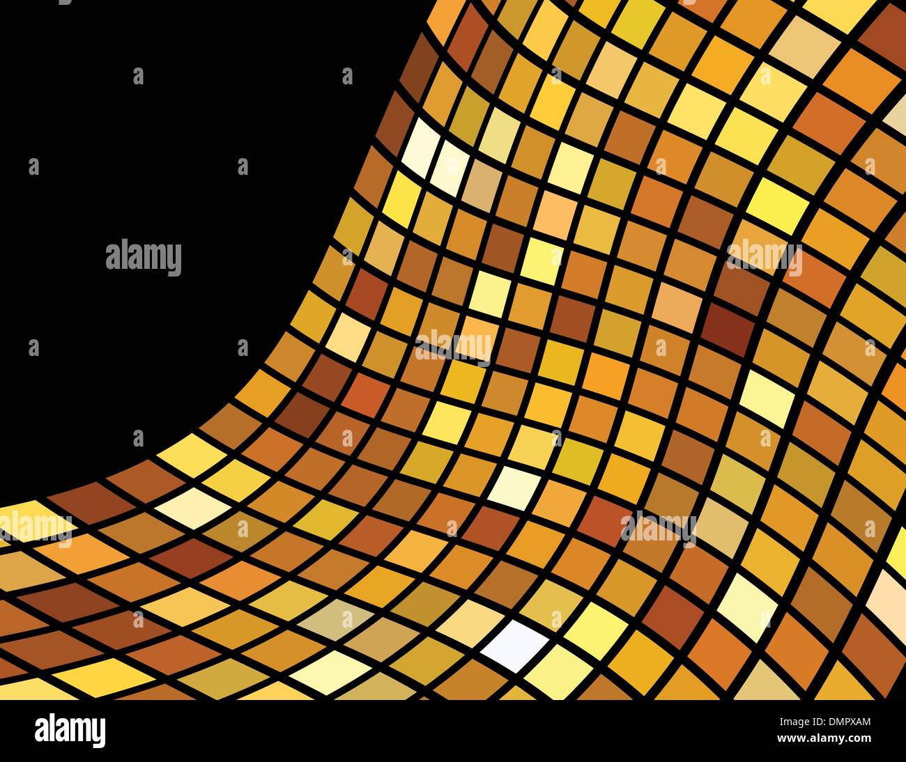 the vector golden abstract background Stock Vector Image & Art - Alamy