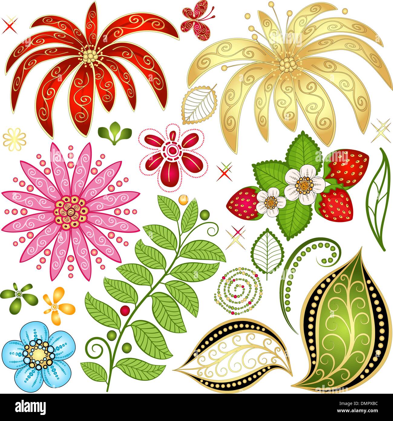 Set colorful Stock Vector Images Alamy Set colorful Stock Vector Images Alamy