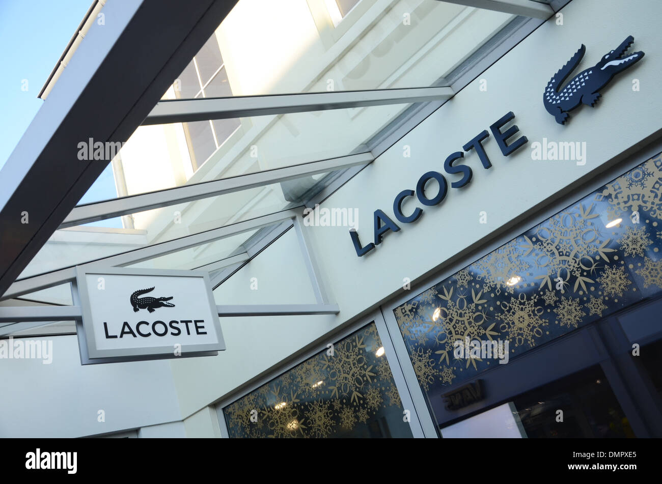 Lacoste Outlet Shop High Resolution Stock Photography and Images - Alamy