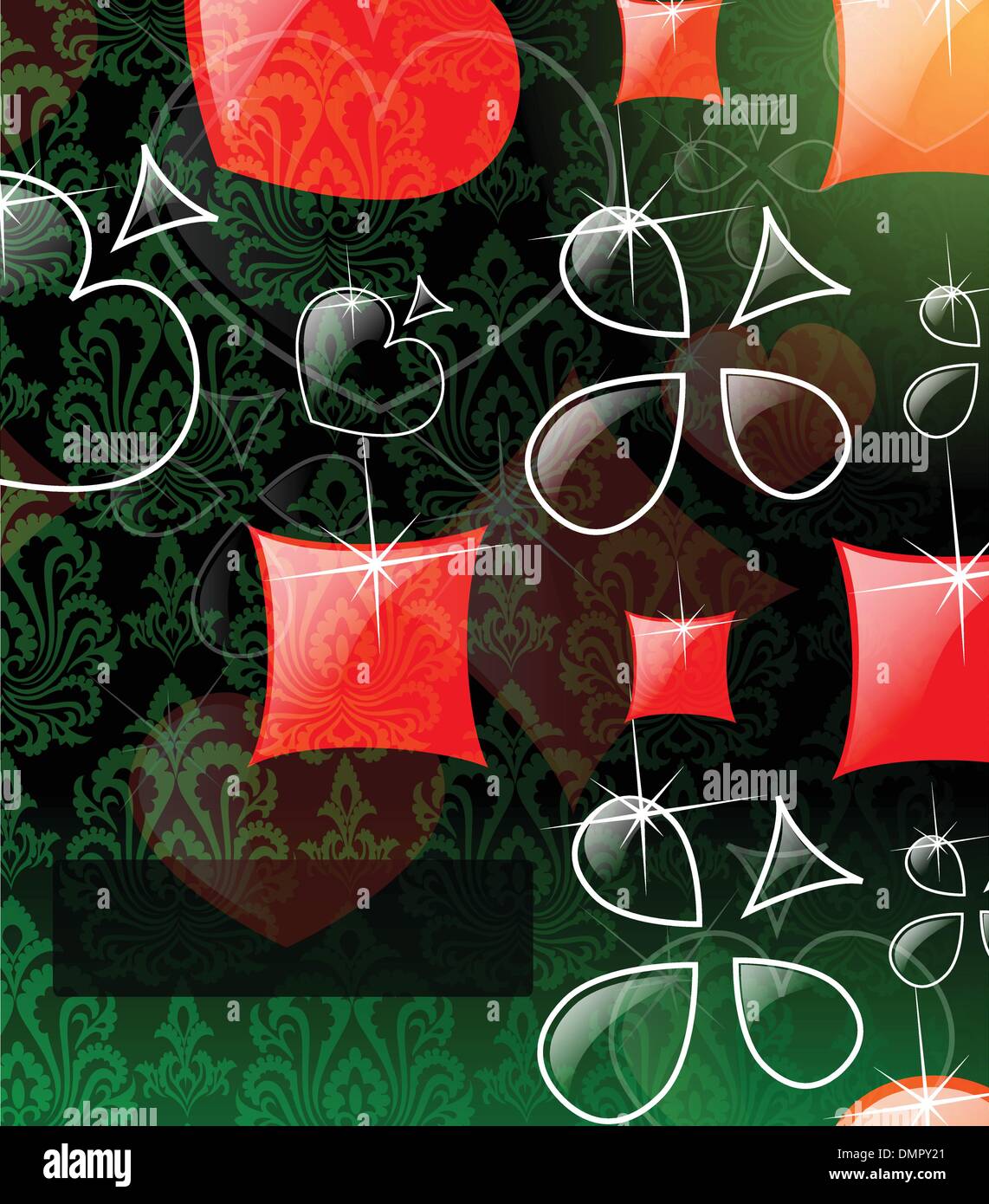the vector abstract play card background Stock Vector Image & Art - Alamy