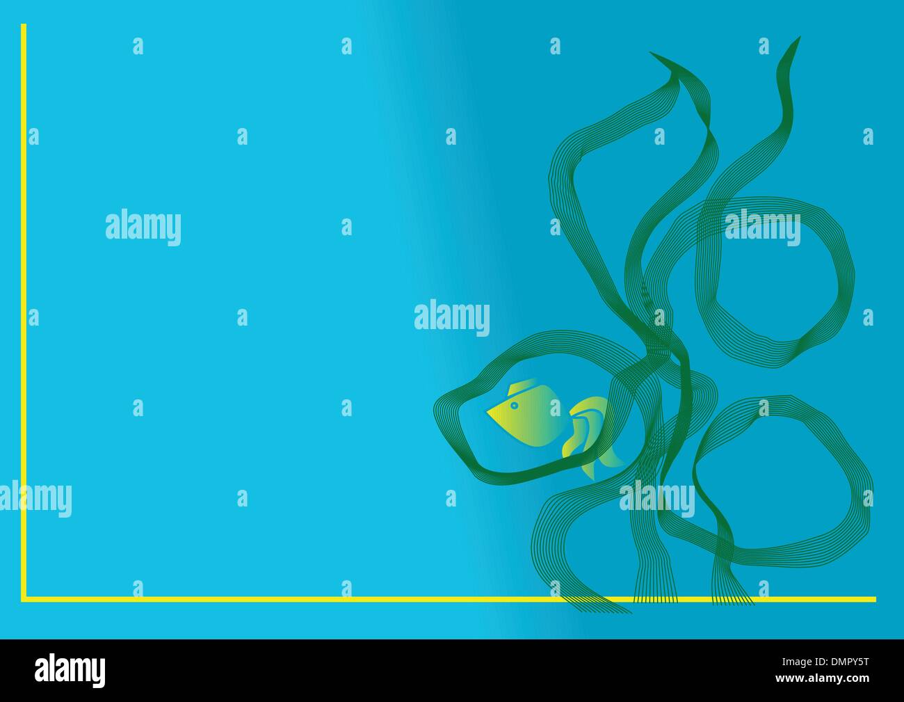 frame for photography - an aquarium Stock Vector Image & Art - Alamy