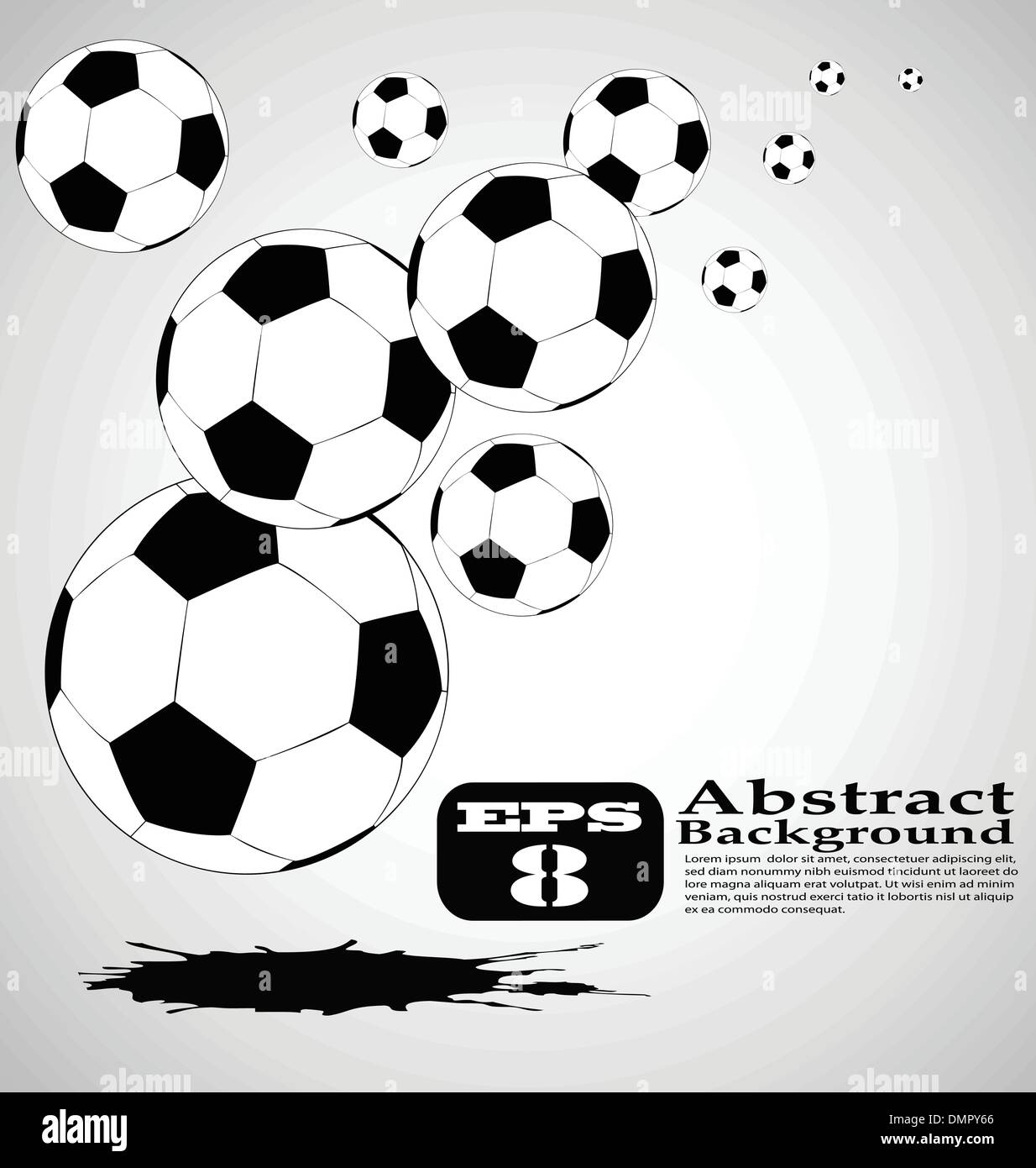 the vector abstract soccer background Stock Vector Image & Art - Alamy