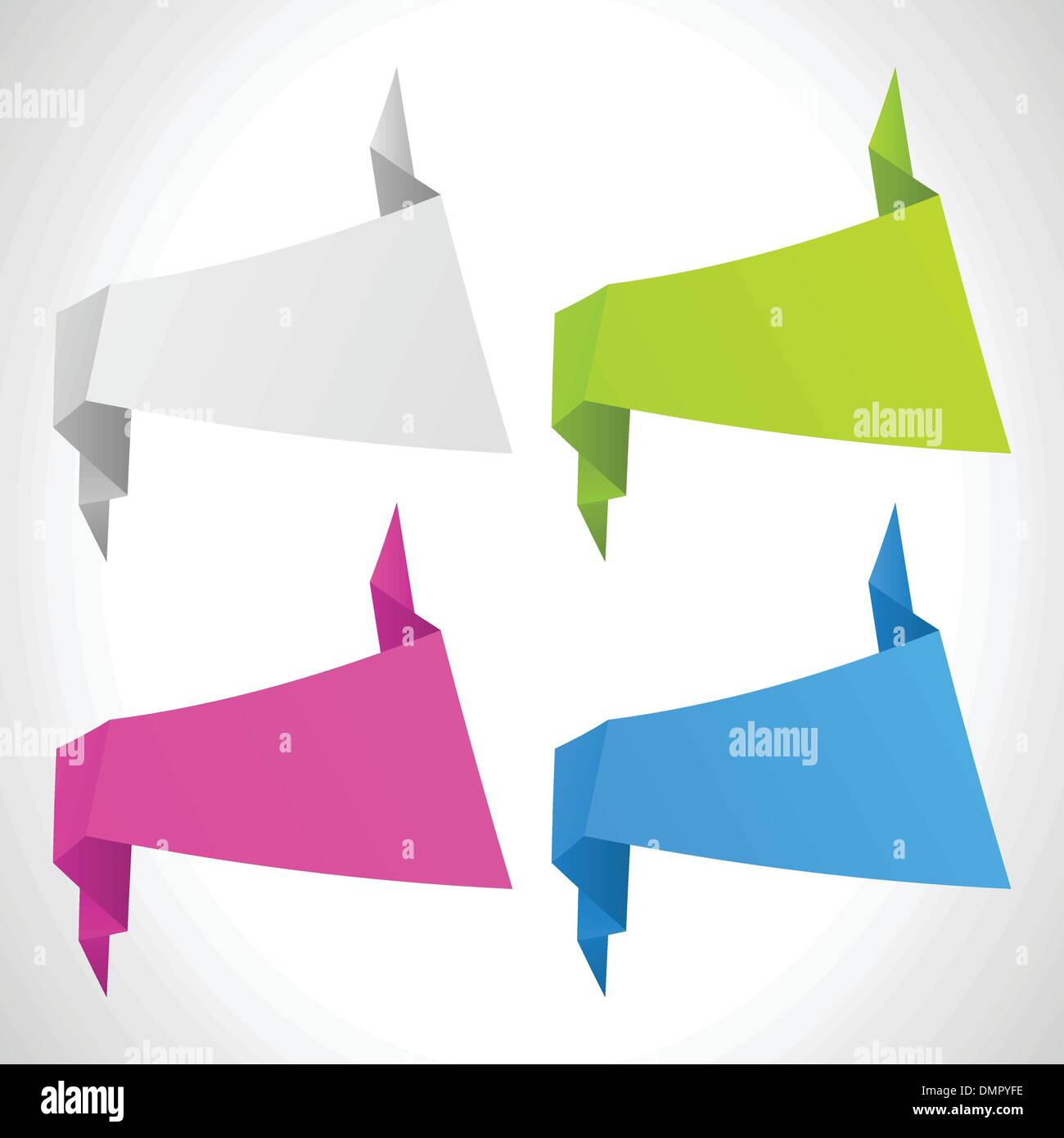 Origami Background Vector the vector abstract origami background set Stock Vector Image & Art - Alamy