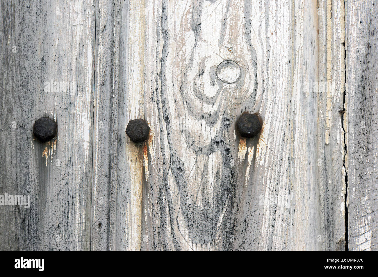 background with textures on old an cracked wood Stock Photo