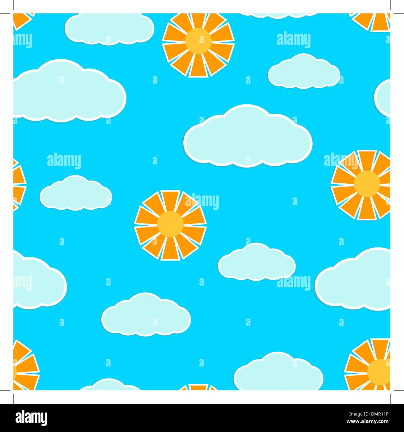 Spring rain painting Stock Vector Images - Alamy