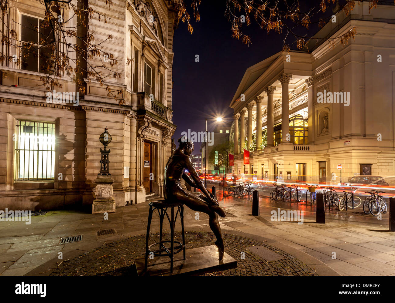The Royal Opera House & Young Dancer Statue, Covent Garden, London