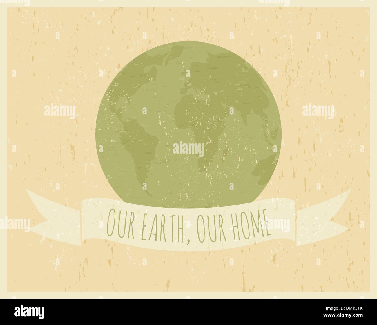 Earth Day Poster Stock Vector