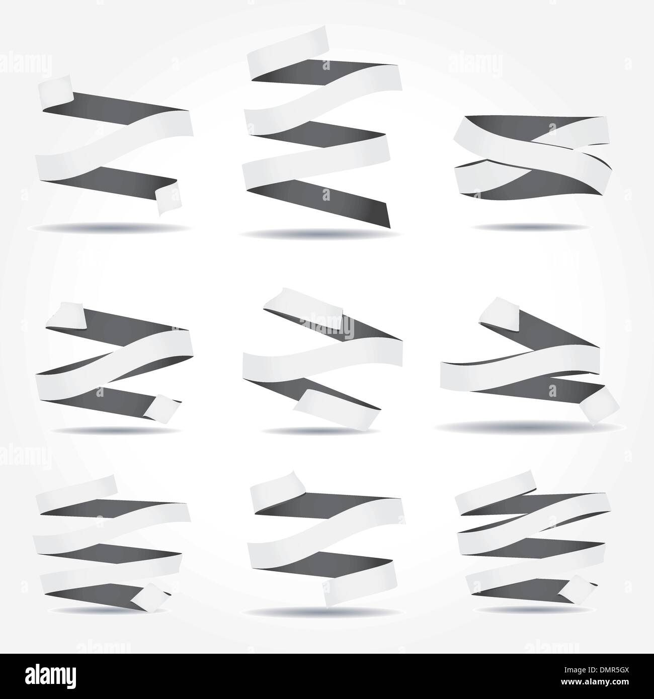 Set of vector ribbons for your text Stock Vector Image & Art - Alamy