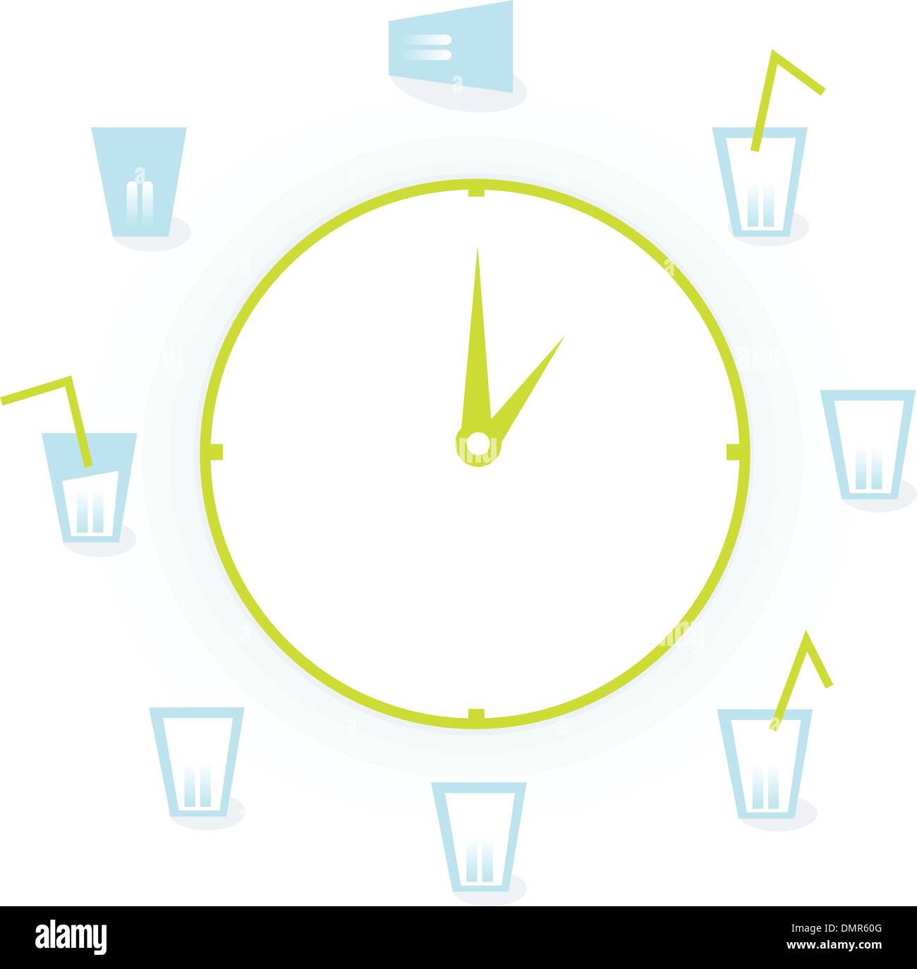 Clock in drinks