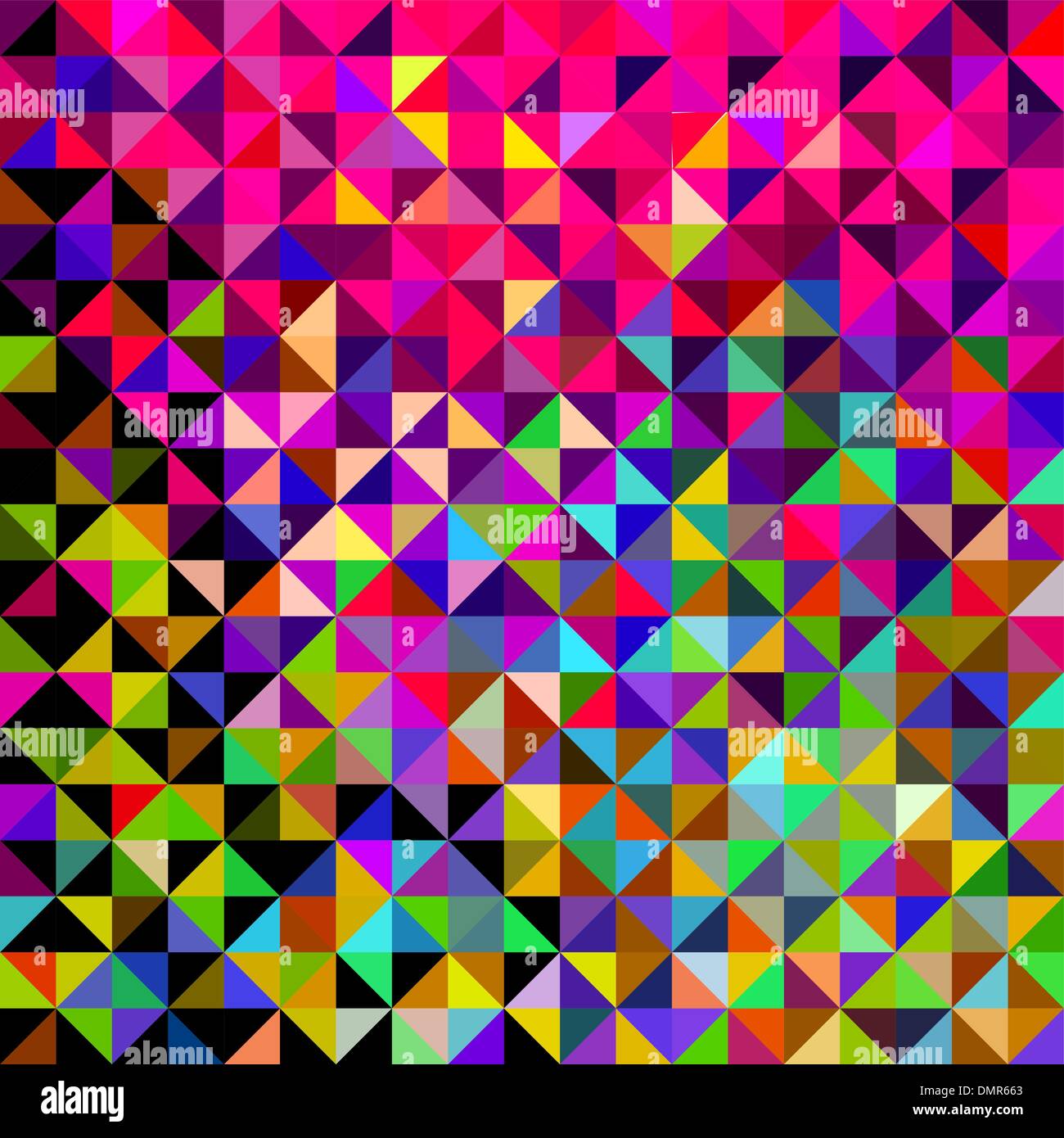 Abstract Vector Geometric Color Background Stock Vector