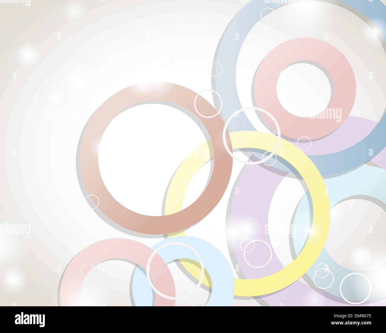 Abstract background with circles and squares Stock Vector Image & Art ...