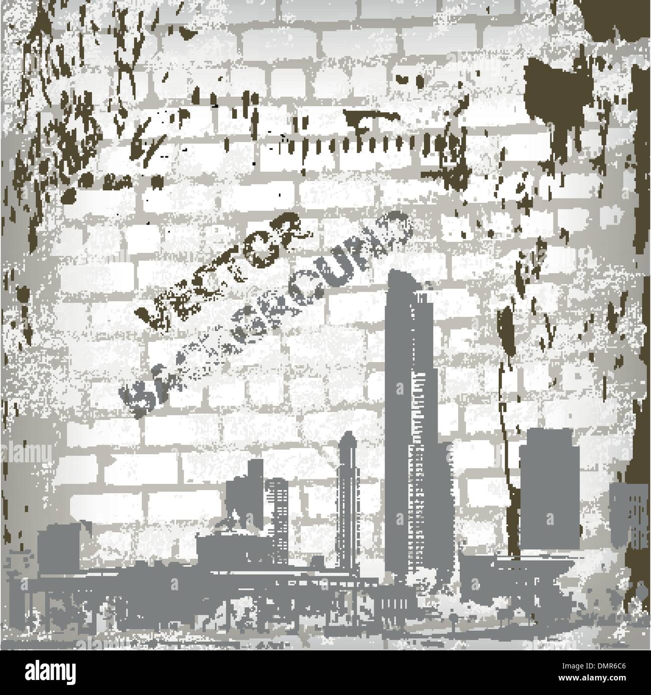 the vector abstract grunge wall background Stock Vector Image & Art - Alamy