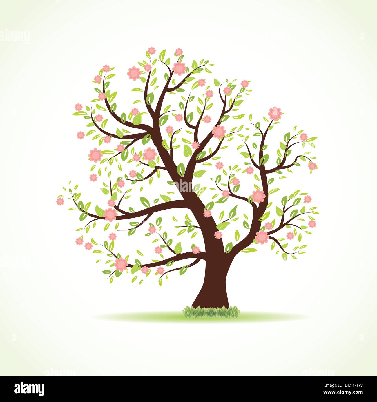 Illustration of beautiful spring background Stock Vector Image & Art ...
